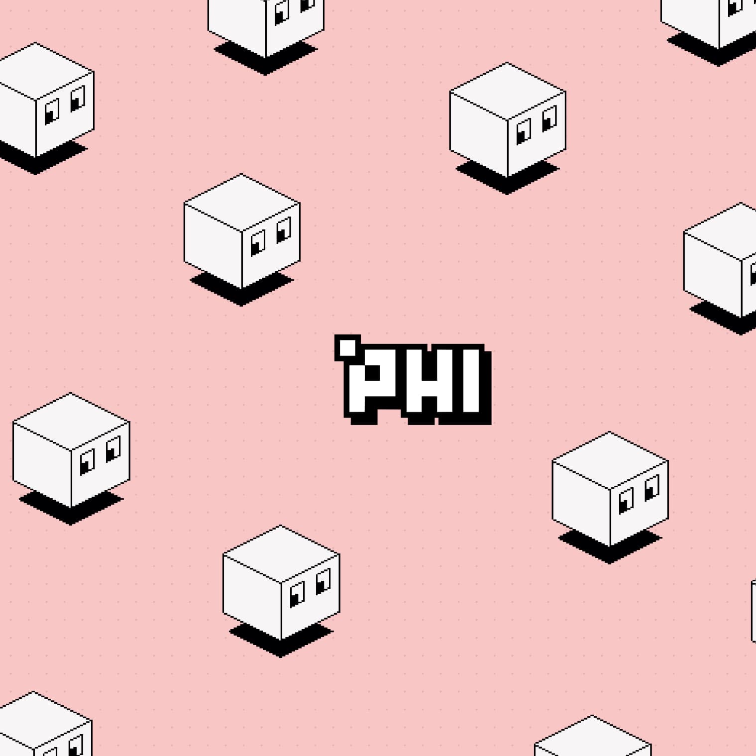 Phi Wallpaper - Pink