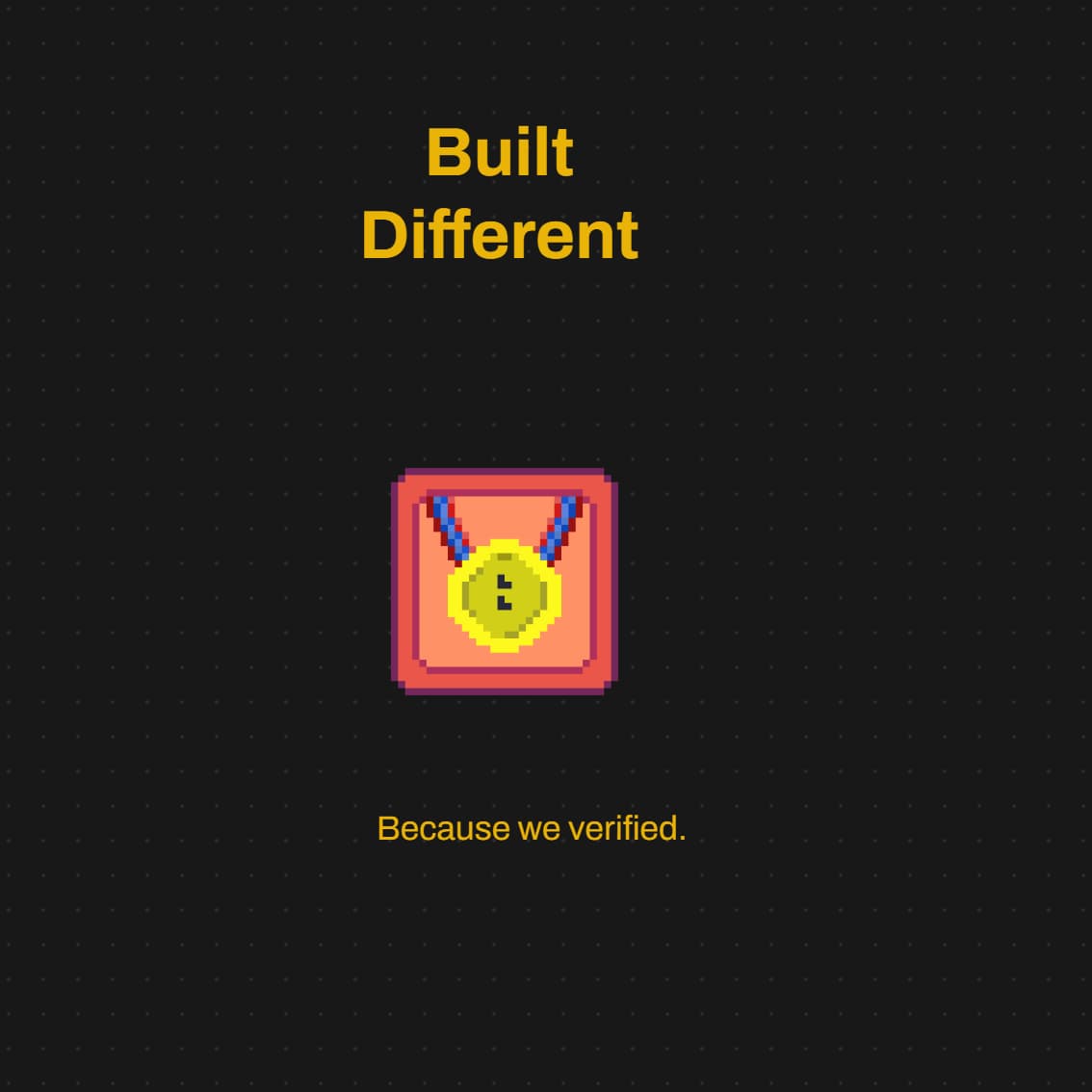 medal of build