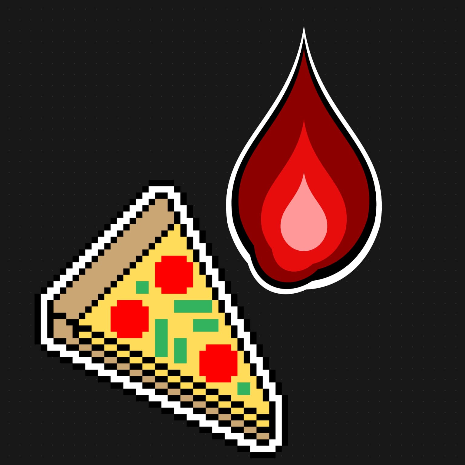 Burning Pizza