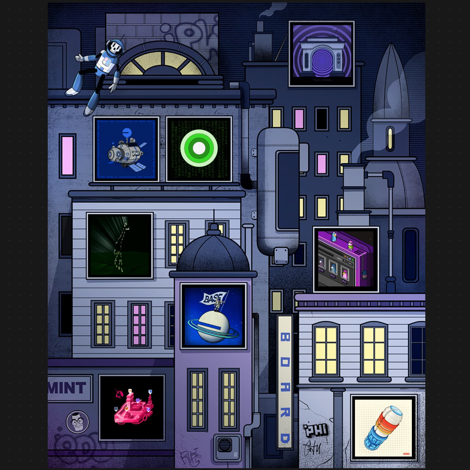 Cred City landscape