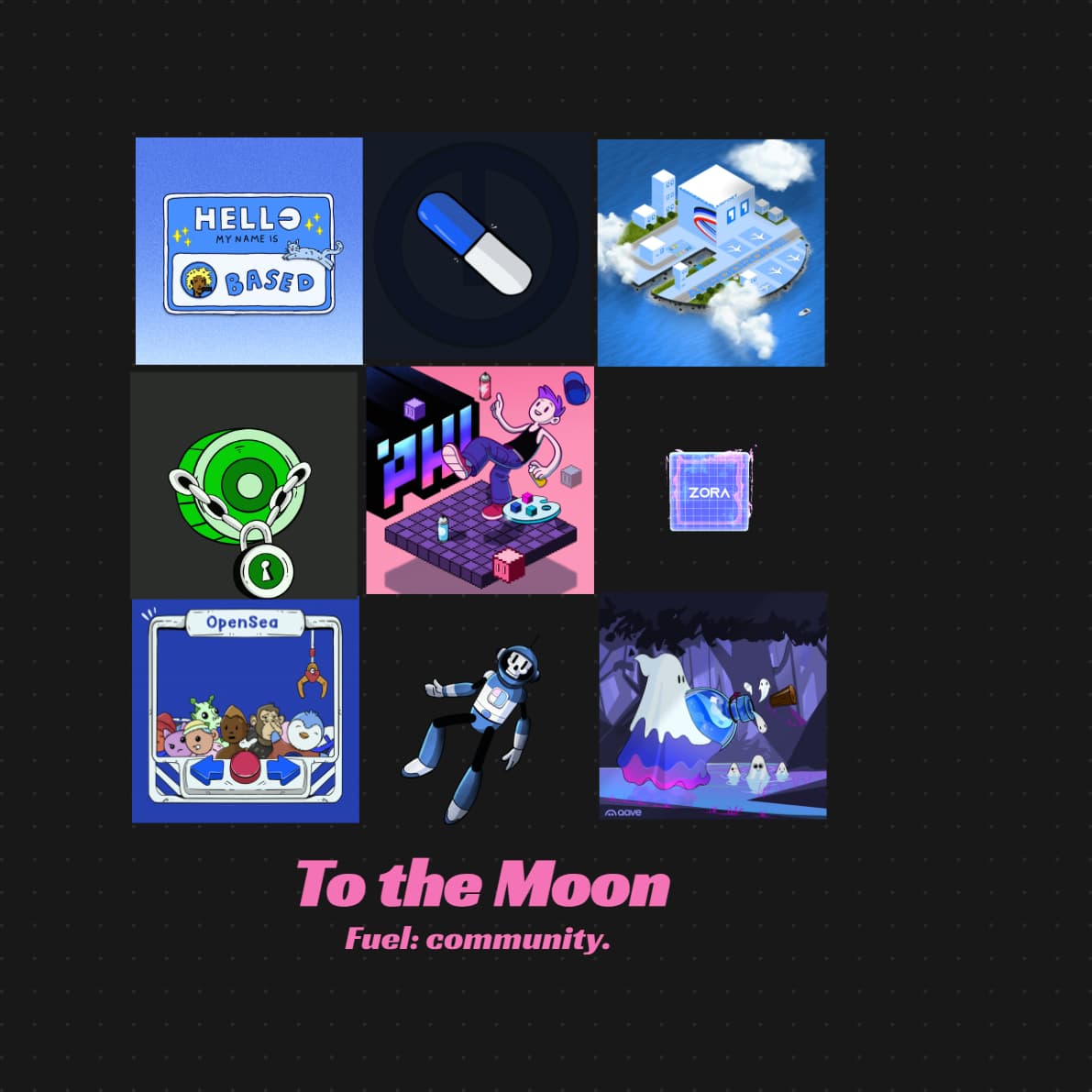 to the moon